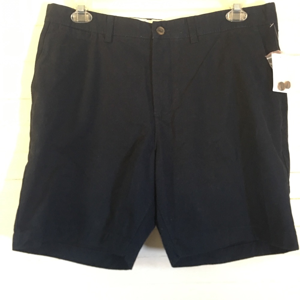 Classic Men’s Cotton Blend Shorts Dark Blue